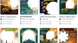 Twibbon Tahun Baru Islam 1 Muharram 1444 H. GRAFIS : Net