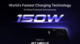 realme GT Neo3 Akan Menjadi Smartphone Pertama dengan Pengisian Daya 150W Tercepat di Dunia.  Mampu Mengisi Daya hingga 50% dalam 5 Menit