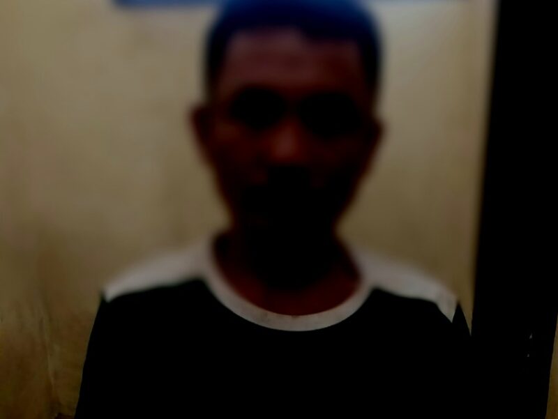 FOTO : Pelaku Pencabulan Inisial JS (35) diamankan Polisi