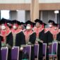 30 Orang Narapidana Lapas Pemuda Kelas IIA Tangerang Mengikuti Prosesi Wisuda di Universitas Islam Syekh Yusuf (UNIS) Tangerang. FOTO : Humas