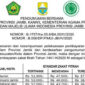 GAMBAR : Cover Pengumuman Bersama Pemerintah Provinsi Jambi, Kantor Wilayah (Kanwil) Kementrian Agama (Kemenag) dan Majelis Ulama Indonesia (MUI) Provinsi Jambi