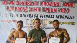 Anggota Basarnas Jambi Berprestasi di Ajang Porprov Jambi 2023. [FOTO : Hms Basarnas Jambi]