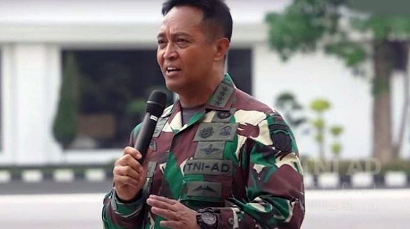 Panglima TNI Jenderal Andika Perkasa. (FOTO : suara.com)