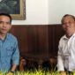 Ketua Ketua Forum Pencinta Perahu Tradisional Jambi A. Rasyid dan Ketua Umum Persatuan Olahraga Dayung Seluruh Indonesia (PODSI) Provinsi Jambi, Hasan Mabruri, S.Sos, M.Si. FOTO : Noval/Ist
