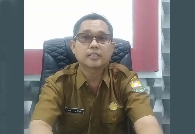 Kepala Dinas Kesehatan Kabupaten Muaro Jambi Afif Udin. FOTO : Boy/LT