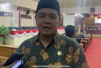 Wakil Ketua DRPD sekaligus Ketua DPD Partai Golkar Tanjung Jabung Barat, Ahmad Jahfar. FOTO : Dhea