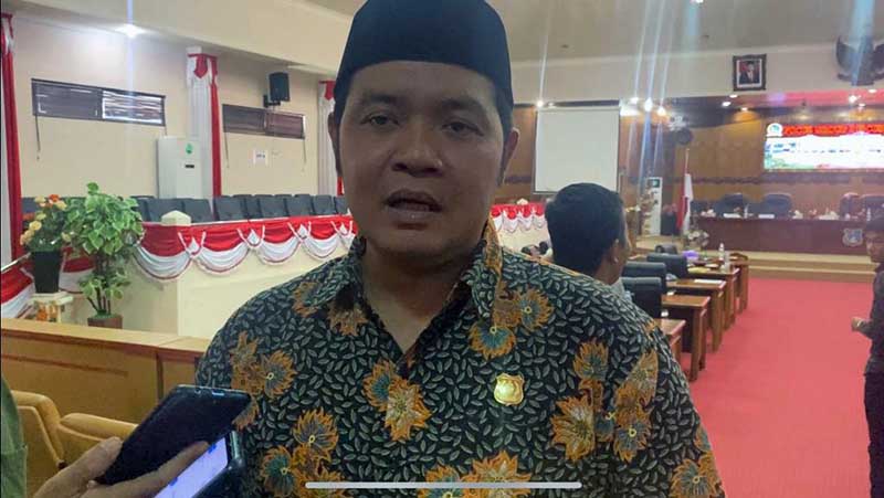 Wakil Ketua DRPD sekaligus Ketua DPD Partai Golkar Tanjung Jabung Barat, Ahmad Jahfar. FOTO : Dhea