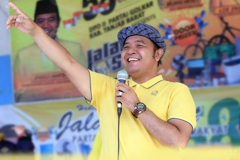 Ketua DPD II Golkar Tanjab Barat, Ahmad Jahfar, yang kini Anggota DPRD Provinsi Jambi. FOTO : IST/NET