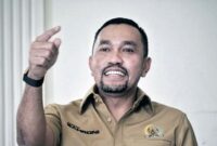 Ketua Pelaksana ajang internasional Formula E Jakarta Ahmad Sahroni. FOTO : Ist