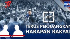 Ultah ke 44 Tahun, Ini Salam AHY Ketum Demokrat. GRAFIS PD