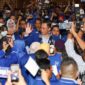 Ketua Umum Partai Demokrat Agus Harimurti Yudhoyono bersama Para Kader di dalam salah satu giat. FOTO : Ist