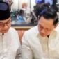 Momen akrab AHY antar Anies pergi haji. FOTO : Merdeka.com