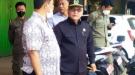 Aidi Hatta Bersama Satlantas Polres Muaro Jambi Sikapi Keluhan Masyarakat Kasang Pudak Atas Angkutan Melebihi Tonase