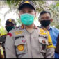 FOTO : Kapolres Tanjab Barat AKBP Guntur Saputro, S.IK, MH saat Berada di TKP Melakukan Rekontruksi Pengungkapan Kasus Pembunuhan, Selasa (12/05/20).