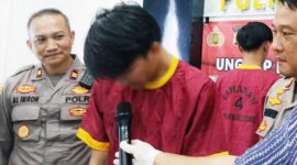 Kapolresta Jambi Kombes Eko Wahyudi saat Pimping Pres Rilis, Jumat (21/7/23). FOTO : Ist