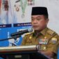 Al Haris pada pembukaan Rapat Koordinasi Perencanaan Bidang Kebudayaan dan Pariwisata se Provinsi Jambi Tahun 2022, yang berlangsung di Hotel Luminor Jambi, Senin (14/02/22). FOTO : Kominfo.