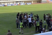 Gubernur Cup Jambi 2026 Antara Kesebelasan Kota Jambi (FC Koja) Melawan Merangin Yang Berlangsung Hari Ini, Minggu, 25 Januari 2026, Di Stadion Swarna Bhumi Menjadi Noda Bagi Sportivitas Olahraga Daerah. FOTO : LT