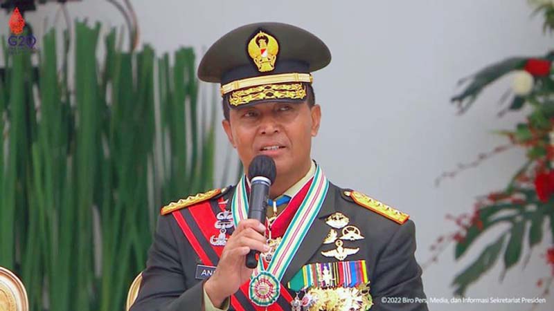 Panglima TNI Jenderal Andika Perkasa. FOTO : Ist