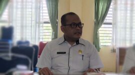 H. Angaori, S.Ag, MH Staf Ahli Bidang Pemerintahan dan Kesra Setda Tanjab Barat jadi Plt Kepala BKOSDM. FOTO : Dok LT