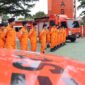 Kantor SAR Jambi Laksanakan Apel Siaga SAR Khusus Lebaran Idiul Fitri 1446 H. FOtO : HMS