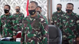 Danrem 042/Gapu Ikuti Apel Komandan Satuan Kodam II/Sriwijaya, Senin (30/03/21).