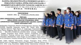 Pengumuman Hasil Tes Administrasi Calon PPPK Guru Kabupaten Tanjab Barat. GRAFIS : Lintastungkal