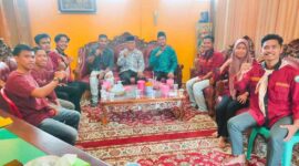 Acara Pelepasan Atlet Panjat Tebing Mapala Pamsaka Dikut Kejuaraan Nasional Gitasada Sport Climbing Competition VII. FOTO : ISt