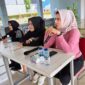 Kalapas Perempuan Jambi, Hani Anggraeni  Saat Berikan Sosialisasi Kepada Seluruh Tahanan dan Palkam. FOTO : HMS