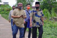 FOTO : Kiyai Abdullah Sani Ketika Tiba di Kecamatan Mendahara Ilir, Kabupaten Tanjung Jabung Timur, Jumat (09/10/20).