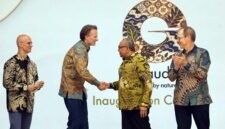 Wakil Menteri Ketenagakerjaan Afriansyah Noor saat menghadiri seremoni peresmian ekspansi pabrik PT Givaudan Indonesia (Proyek Kartini) di Cikarang, Bekasi, Jawa Barat, (Foto: Dok. Humas Kemnaker)