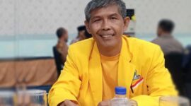 Amrizal, Ketua Tim Kerja Penjaringan Bacaleg Golkar Muaro Jambi. [FOTO : Dhea]