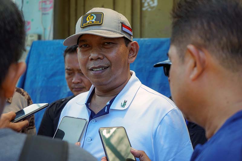 Anggota DPR RI Partai Demokrat Iman Adinugraha Menilai Tuduhan Keterlibatan Partainya pada isu Ijazah Mantan Presiden Jokowi sebagai Upaya Adu Domba Politik yang Merusak Demokrasi. FOTO : IST