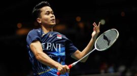 Anthony Ginting Juara Singapore Open 2023. FOTO : Ist/Net
