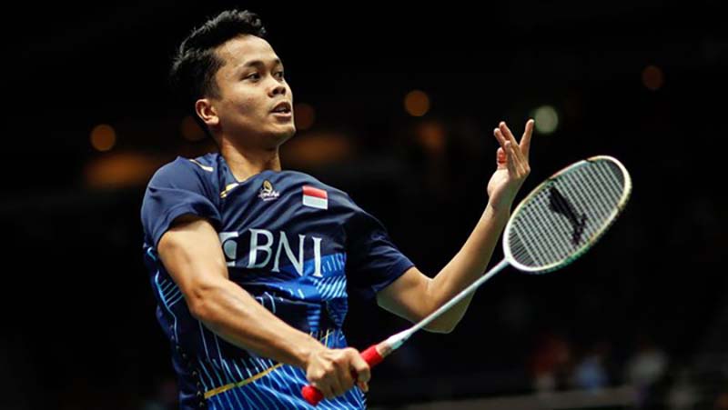 Anthony Ginting Juara Singapore Open 2023. FOTO : Ist/Net