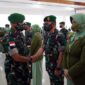 Pangdam Mayjen TNI Ignatius Yogo Triyono Ketika Memimpin Sertijab sejumlah pejabat Kodam XVII Cenderawasih di Aula Tonny Rompis Makodam. (FOTO : teraspapua.com)


