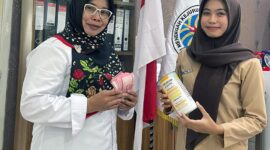 Arumingtyas Khoni Dahlia, Siswi SMAN 03 Kota Jambi yang Tahun ini Laksanakan Qurban dari Hasil Jerih Payah Sendiri. FOTO : IST