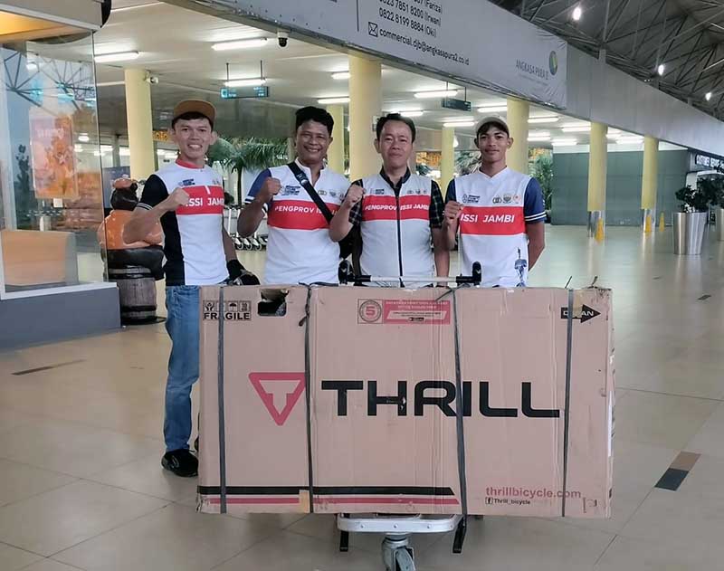 Pengprov ISSI Jambi Kirim Atlet Balap Sepeda dalam Kejuaraan World Cup Eliminator MTB UCI 2024. FOTO : Dhea