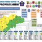 GAMBAR : Grafik Tabulasi Data Gugus Tugas Penanganan Covid-19 Provinsi Jambipad Jumat, (24/04/20) pukul 17.00 WIB