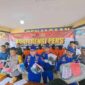 Dirpolairud Polda Jambi Kombes Pol Michael Mumbunan bersama Kapolres Tanjab Timur AKBP Andi M. Ichsan saat pres rilis Pengungkapan Kasus. FOTO : Dhea.
