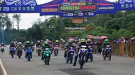 Sumatera Cup Prix (SCP) 2022 di Muara Sabak Tanjab Timur. FOTO : [balapmotor.net]