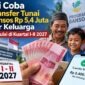 Pemerintah merencanakan skema transfer tunai langsung pada 2027 guna menekan kebocoran anggaran dan memastikan bantuan tepat sasaran. (FOTO : Dok. Istimewa LT)