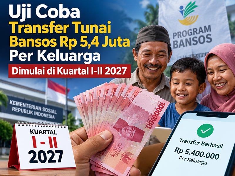 Pemerintah merencanakan skema transfer tunai langsung pada 2027 guna menekan kebocoran anggaran dan memastikan bantuan tepat sasaran. (FOTO : Dok. Istimewa LT)
