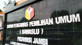 Merek Kamtor Bawaslu Provinsi Jambi. FOTO : Net