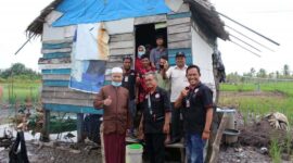 Gadang Seorang Mustahik di Pembengis Menerima Bantuan Dari Baznas