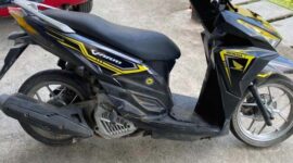 Barang Bukti Sepeda Motor yang Digelapkan oleh Pelaku YG yang Kini Diamankan Polres Tanjab Barat. FOTO : Humas Res TJB