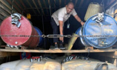 SINDIKAT BBM ILEGAL ANTARPROVINSI DIGULUNG: Polres Tebo Sita 23 Ribu Liter Minyak Olahan, 4 Kurir Jadi Tersangka