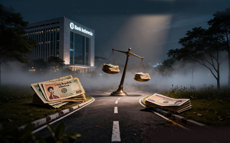 APAKAH INDONESIA MASIH BERDAULAT? Dari “Uang Republik Indonesia” ke “Uang Bank Indonesia”: Jejak Sunyi Hilangnya Kedaulatan Moneter Bangsa. FOTO : ILUSTRASI?LT