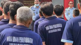 Dok Peringatan Hari Dharma Karya Dhika (HDKD)ke-77, Lapas Klas IIB Kuala Tungkal. FOTO : Humas