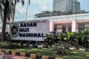Gedung kantor Badan Gizi Nasional (BGN) di kawasan Kebon Sirih, Jakarta Pusat. Pihak Kejaksaan Agung melakukan operasi penggeledahan maraton di dalam gedung ini terkait pengusutan dugaan kasus korupsi, Rabu (3/6/2026). (Foto: Istimewa/Nusantaratv)