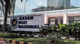 Gedung kantor Badan Gizi Nasional (BGN) di kawasan Kebon Sirih, Jakarta Pusat. Pihak Kejaksaan Agung melakukan operasi penggeledahan maraton di dalam gedung ini terkait pengusutan dugaan kasus korupsi, Rabu (3/6/2026). (Foto: Istimewa/Nusantaratv)